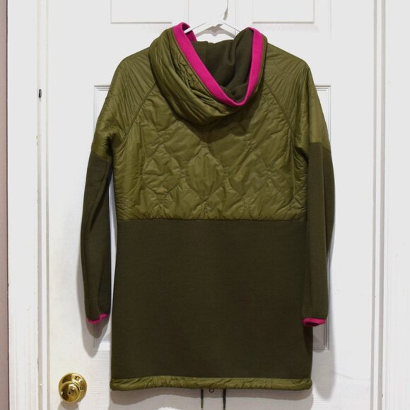 Burton Women's Khalsa Hybrid Full Zip Fleece Long Hoodie, Small - Picture 2 of 4